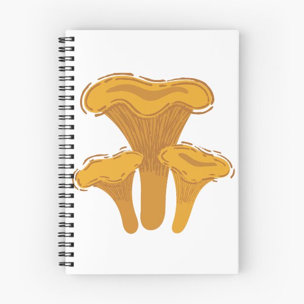Item preview, Yellow Chanterelle Mushroom Illustration designed and sold by BetweenForms.