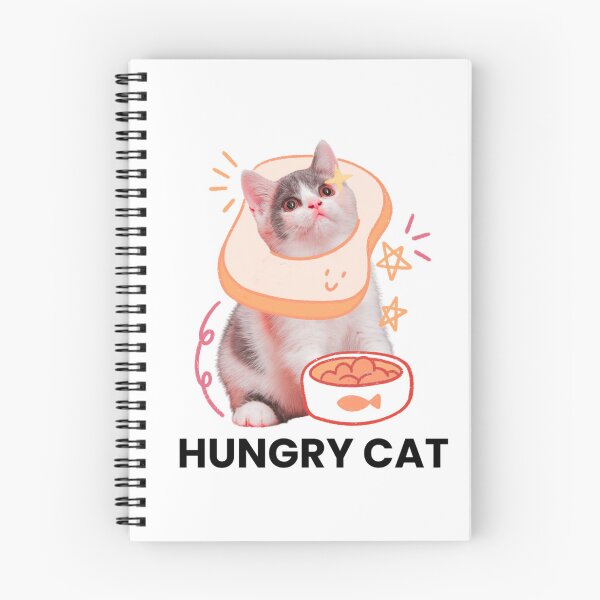 Item preview, Feed Me - Cute Hungry Kitten Design designed and sold by walbayzon.