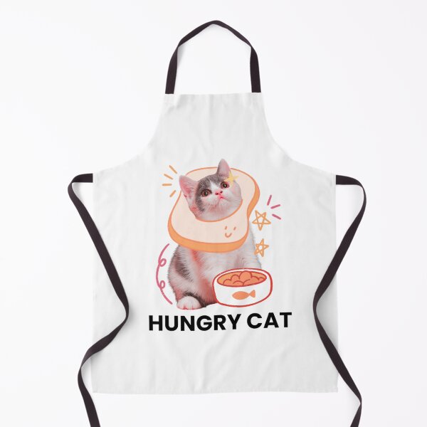 Item preview, Feed Me - Cute Hungry Kitten Design designed and sold by walbayzon.