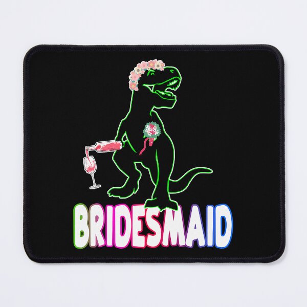 Item preview, Bridesmaid Dinosaurs Love Wedding Engagement designed and sold by AnikaDill.