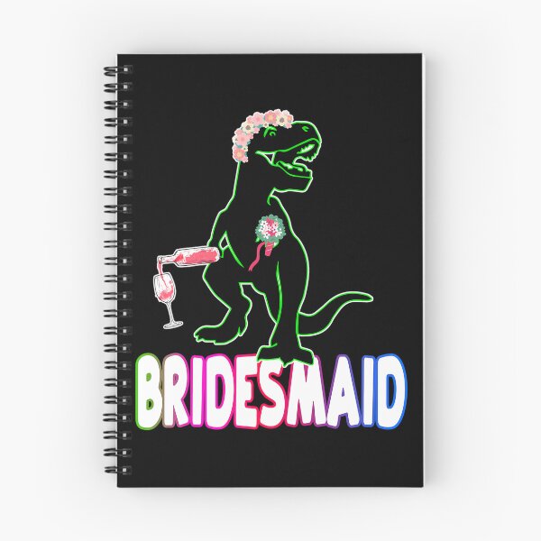 Item preview, Bridesmaid  Dinosaurs Love Wedding Engagement designed and sold by AnikaDill.