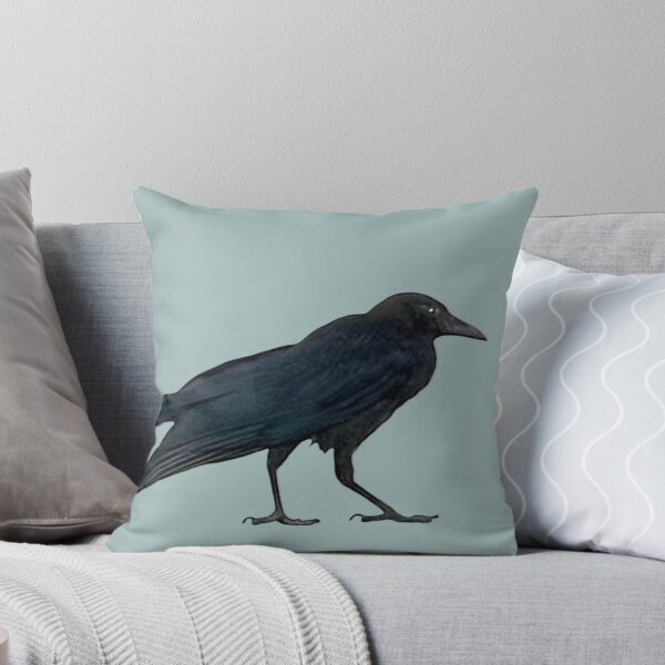 Item preview, Walking Raven Sticker designed and sold by oh-bi-me.