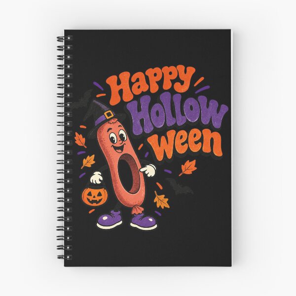Item preview, Happy Hollow Ween – Funny Halloween Sausage designed and sold by Douglystuff.