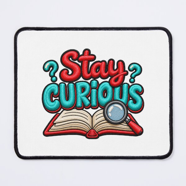 Item preview, Stay Curious Curiosity Inspires Learning Book designed and sold by ArtDesignTp.