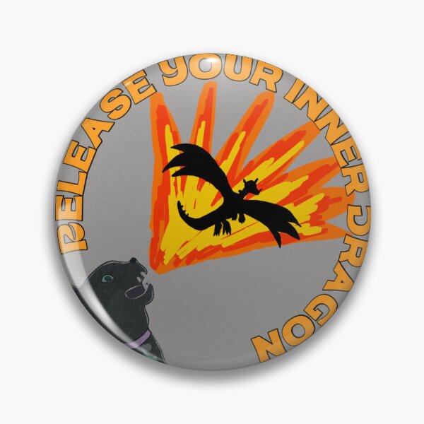 Item preview, “Release Your Inner Dragon” (circle ed) designed and sold by Slinky Void Styles by @K.K.Labz (Katie-Kat Labrador).