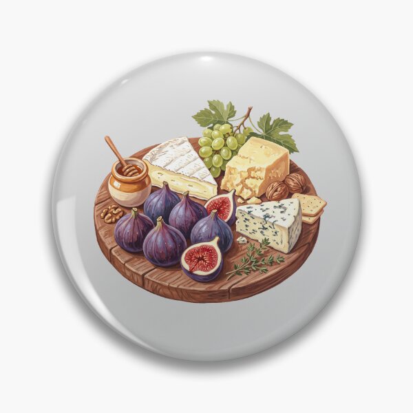 Item preview, Rustic Fig, Cheese and Grape Charcuterie Board designed and sold by hattie's.