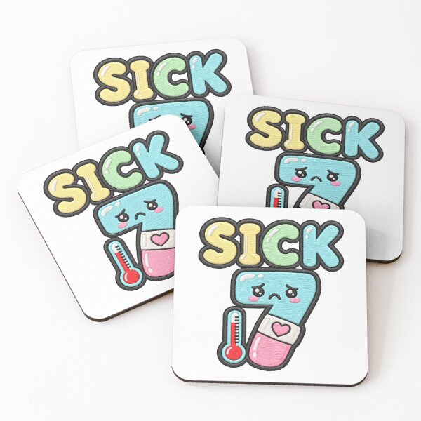 Item preview, Sick 7 Seven Meme Cute Kawaii Funny Math Humor designed and sold by ArtDesignTp.