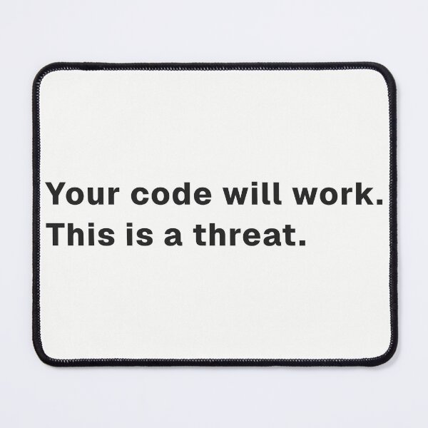Item preview, Ominous Positivity - Your Code Will Work (Light Edition) designed and sold by DeepRootStudio.