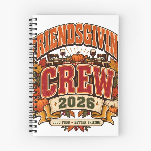 Item preview, Friendsgiving Crew 2026 Thanksgiving Friends Fall Party Premium T-Shirt designed and sold by omar ousalah.
