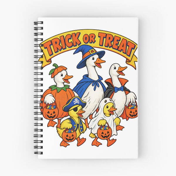 Item preview, Halloween Ducks Trick Or Treat themes Farm Birds Artwork designed and sold by yassin-stags.