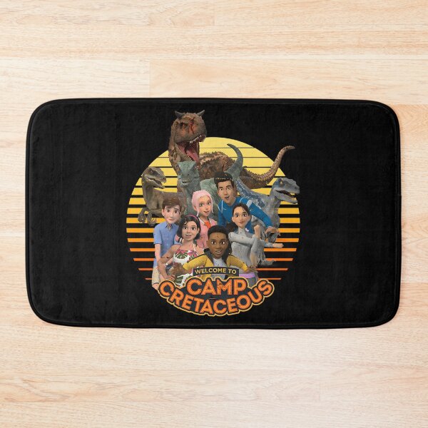Item preview, Jurassic World: Camp Cretaceous Group Shot WelcomeJurassic World: Camp Cretaceous Group Shot Welcome designed and sold by AnikaDill.