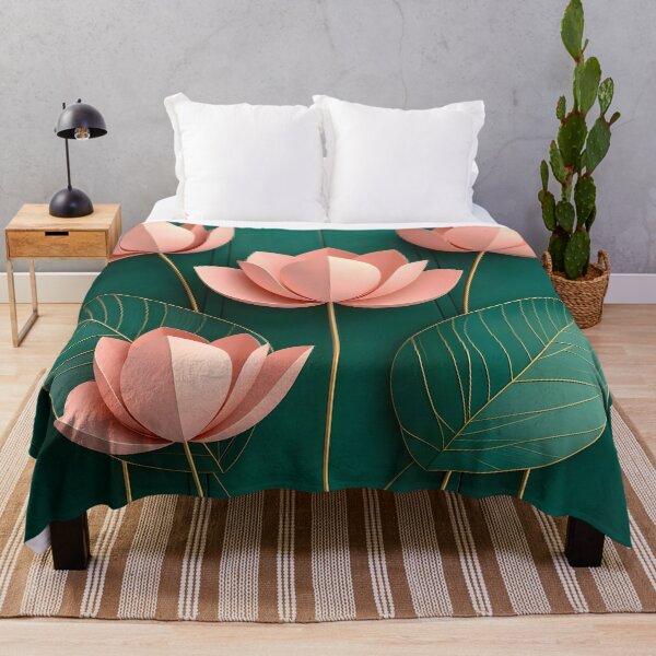 Item preview, Elegant Paper Lotus Flowers designed and sold by Vicky Brago-Mitchell®.
