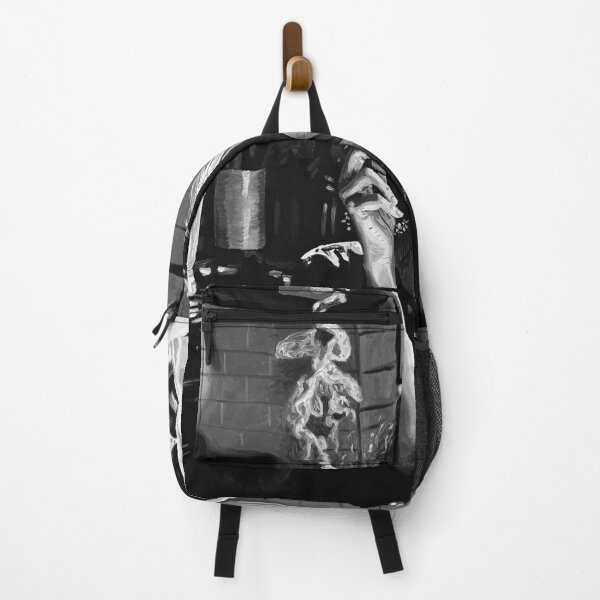 Item preview, Private Weather | Moody Black and White Figurative Painting designed and sold by CheHojas.