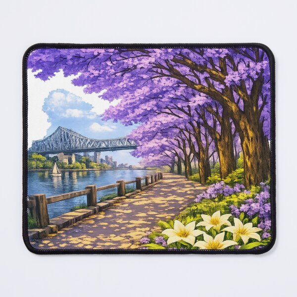 Item preview, Jacaranda time in Brisbane designed and sold by PhotosByG.
