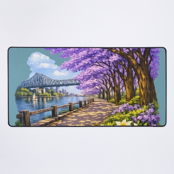 Item preview, Jacaranda time in Brisbane designed and sold by PhotosByG.
