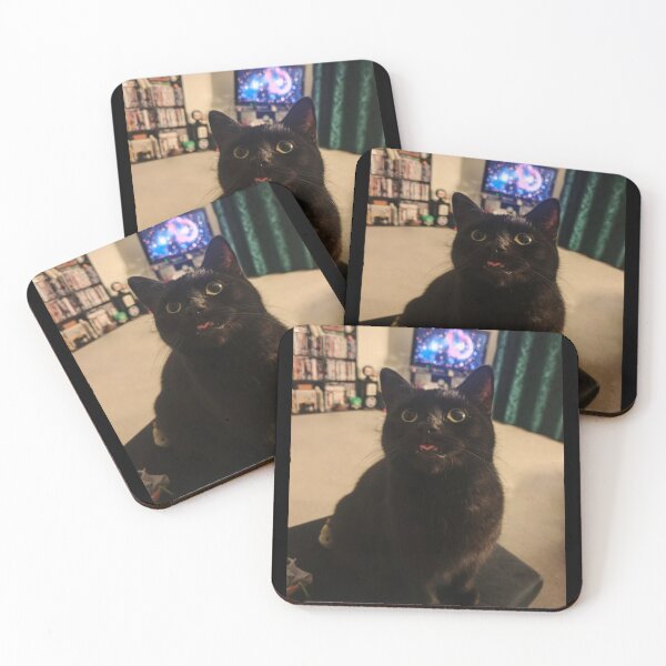 Item preview, My Cat Does A Mlem Again designed and sold by BornToBeWyld.