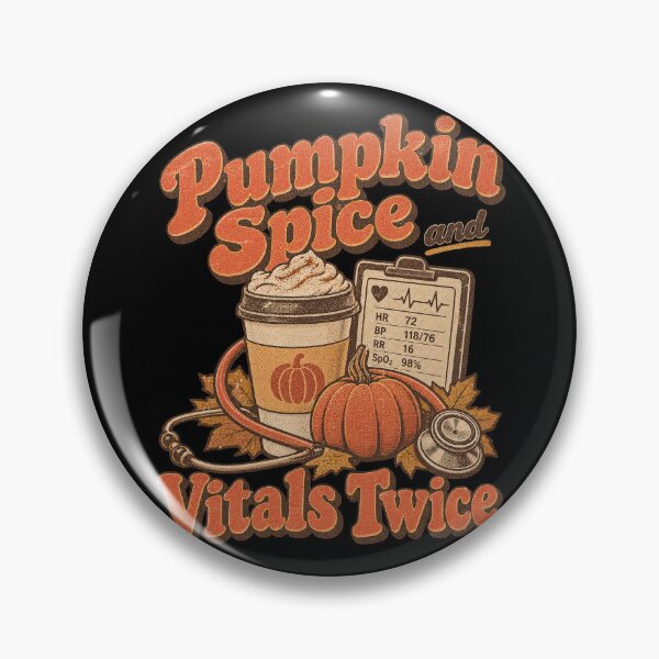 Item preview, Pumpkin Spice And Vitals Twice Nurse Coffee Cup Artwork designed and sold by yassin-stags.
