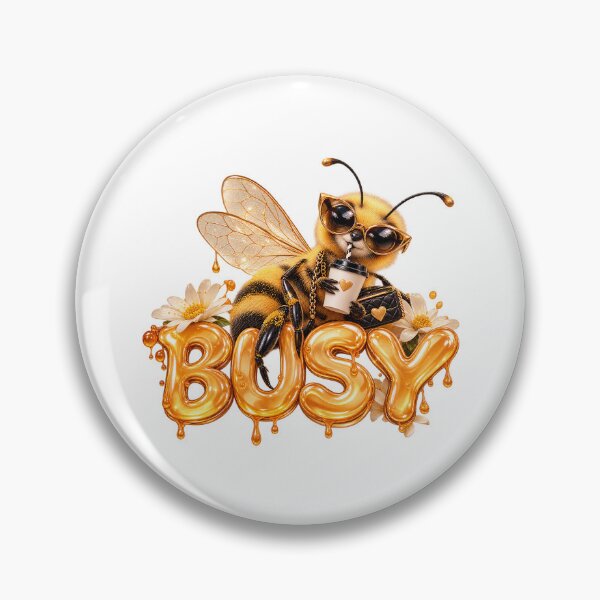 Item preview, BUSY Bee – Animal Personality Art designed and sold by AnastasiaNensy.