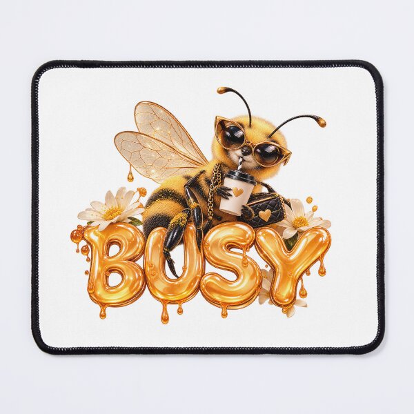 Item preview, BUSY Bee – Animal Personality Art designed and sold by AnastasiaNensy.