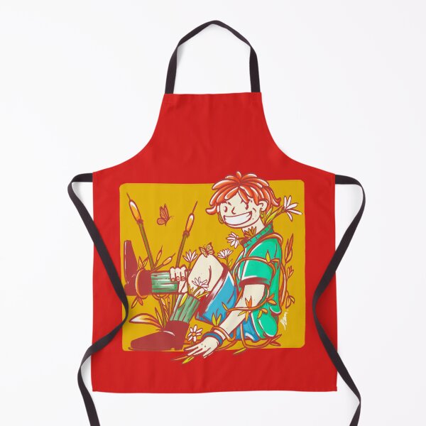 Item preview, Smiling Boy With Flowers And Butterflies designed and sold by Tooronja.