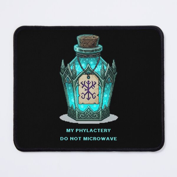 Item preview, My Phylactery Do Not Microwave designed and sold by PassiveBuffsCo.
