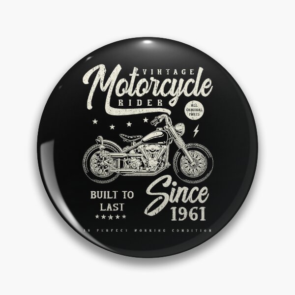 Item preview, Vintage Motorcycle Bikers Motorbike Birthday 1961 designed and sold by JRRTs.