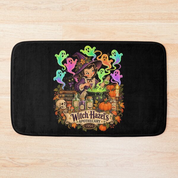 Item preview, Cute Cartoon Little Witch Apothecary Potion Bottles Artwork designed and sold by Felinefinesse.