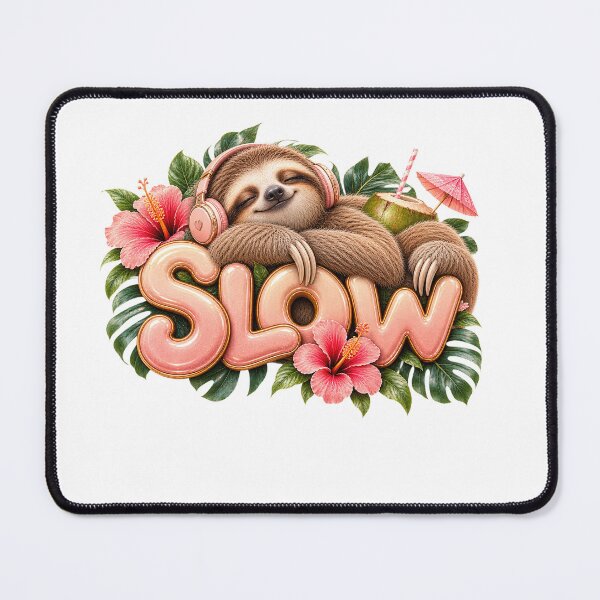 Item preview, SLOW Sloth – Animal Personality Art designed and sold by AnastasiaNensy.