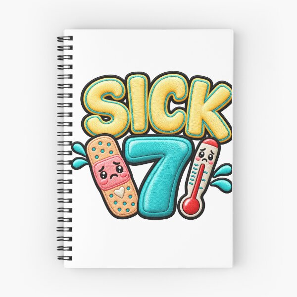 Artikelvorschau, Kranke 7 Niedliche Kawaii Sieben Meme Mathe Humor entworfen und verkauft von ArtDesignTp.