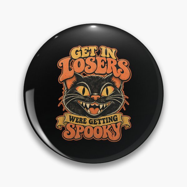 Item preview, Get In Losers Were Getting Spooky Grinning Cheshire Cat designed and sold by Felinefinesse.
