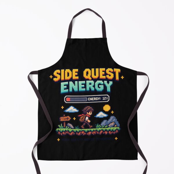 Item preview, Side Quest Energy – Retro Pixel Gaming designed and sold by KerOo1.