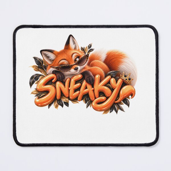 Item preview, SNEAKY Fox – Animal Personality Art designed and sold by AnastasiaNensy.