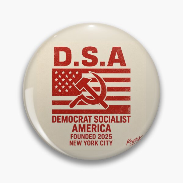 Item preview, D.S.A. – Democrat Socialist America | Vintage Political Satire designed and sold by ThreadRevolt Co.