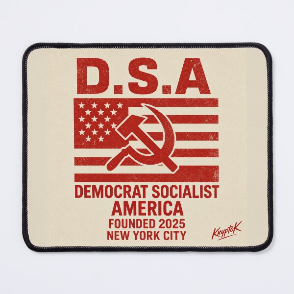 Item preview, D.S.A. – Democrat Socialist America | Vintage Political Satire designed and sold by ThreadRevolt Co.