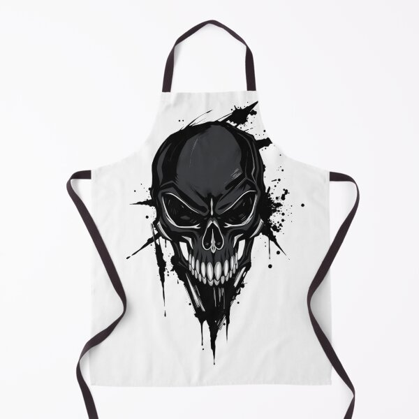 Item preview, Dark Gothic Skull Graphic - Grungy Splatter & Ink Drips designed and sold by ERODED SELF.