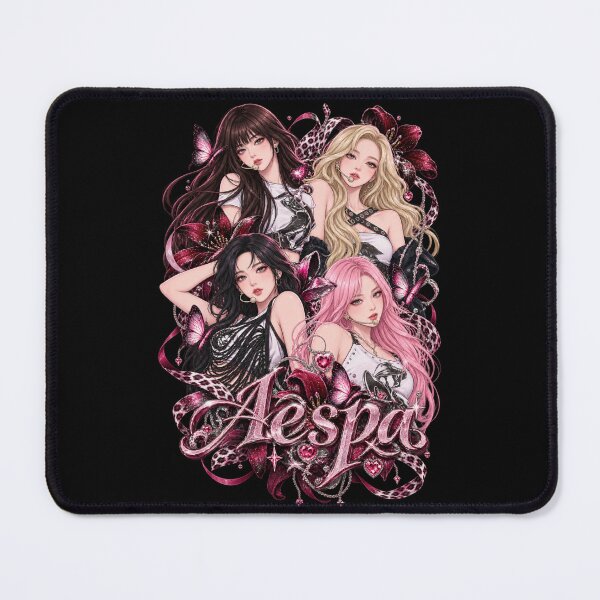 Item preview, AESPA Fan Art – K-Pop Girl Group Futuristic Y2K Aesthetic designed and sold by Kimheawon.