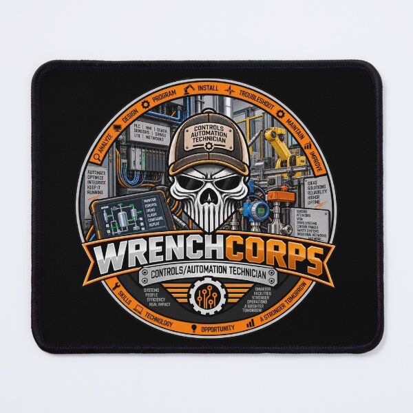 Item preview, WrenchCorps - Controls / Automation Technician designed and sold by WrenchCorps.