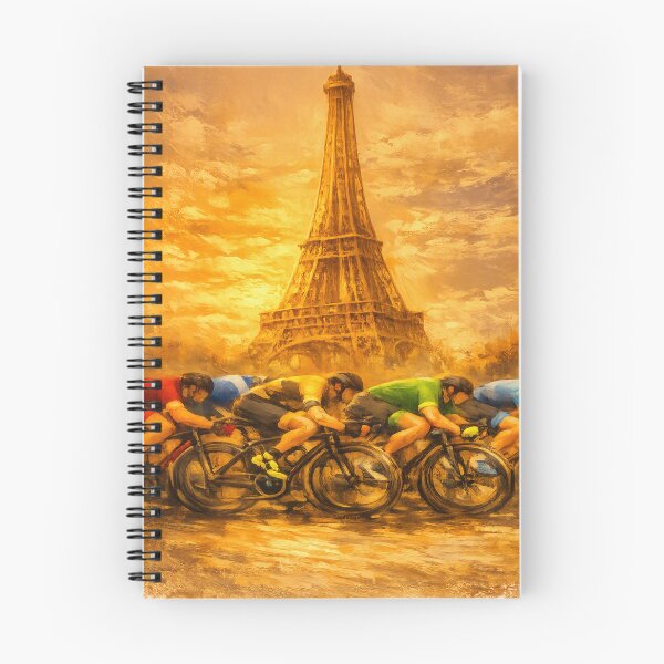 Aperçu de l'œuvre Cyclistes à Paris sur le Tour créée et vendue par PhotosByG.