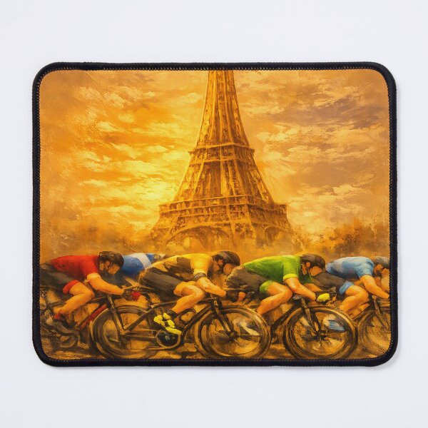 Item preview, Cyclists in Paris on The Tour designed and sold by PhotosByG.