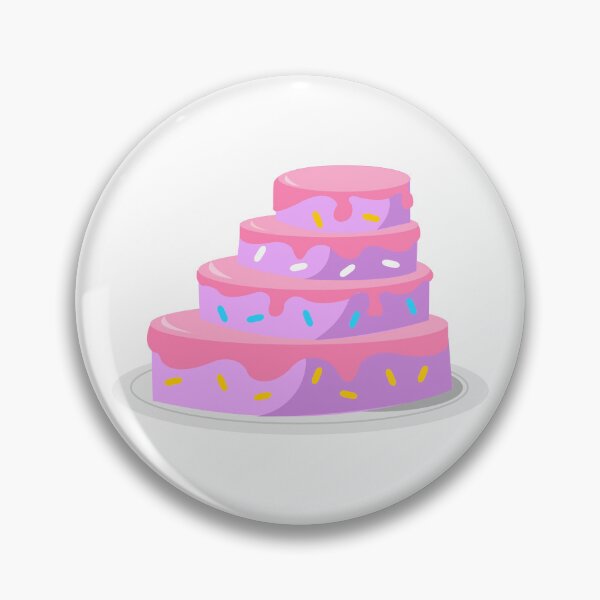 Item preview, Unicorn Pink and Purple Cake designed and sold by HarveyHandcraftsandDesigns.