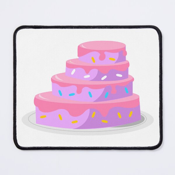 Item preview, Unicorn Pink and Purple Cake designed and sold by HarveyHandcraftsandDesigns.