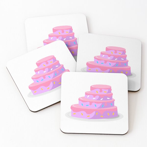 Item preview, Unicorn Pink and Purple Cake designed and sold by HarveyHandcraftsandDesigns.