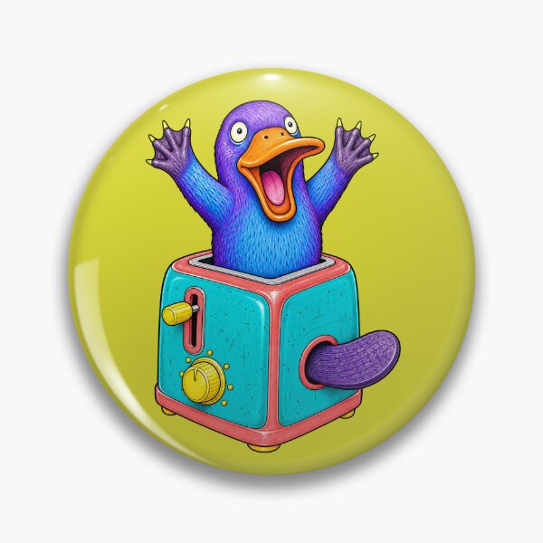 Item preview, Platypus Toaster designed and sold by prettykaler.