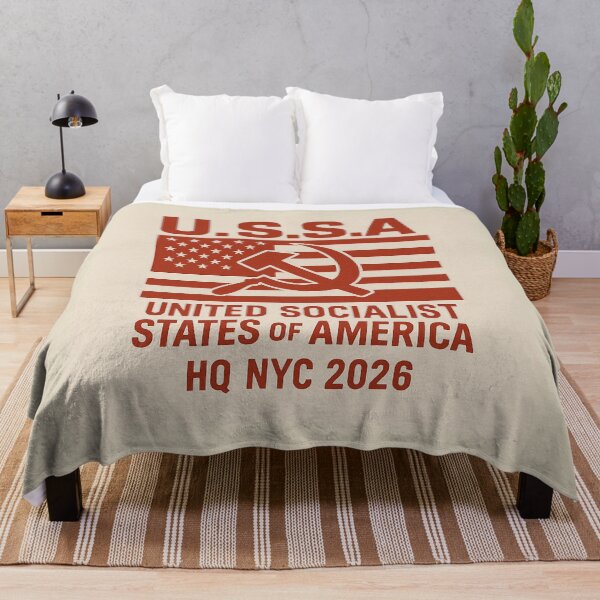 Item preview, U.S.S.A. – United Socialist States of America | Political Satire designed and sold by ThreadRevolt Co.