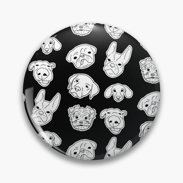 Item preview, poorly drawn dogs pack designed and sold by trinketgal.