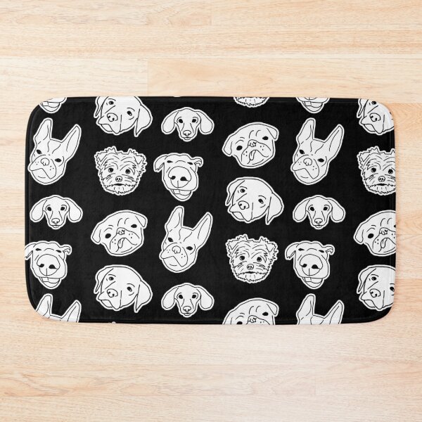 Item preview, poorly drawn dogs pack designed and sold by trinketgal.