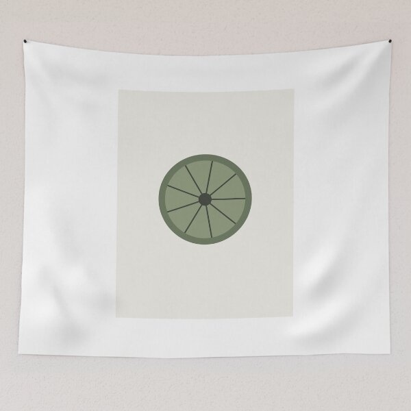 Item preview, Lime Slice Minimalist Kitchen Print designed and sold by ChromaLens.