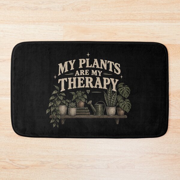 Item preview, My plants are my therapy  designed and sold by RetroPlus.