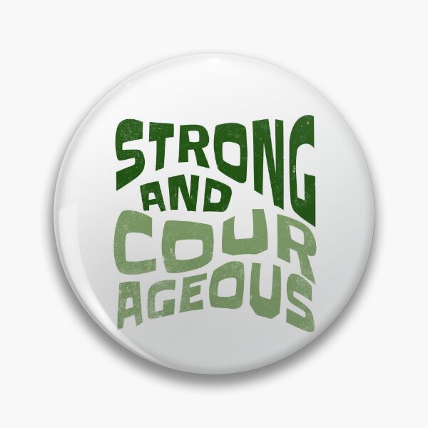 Item preview, I am Strong and courageous! designed and sold by Heaven Meets Earth.
