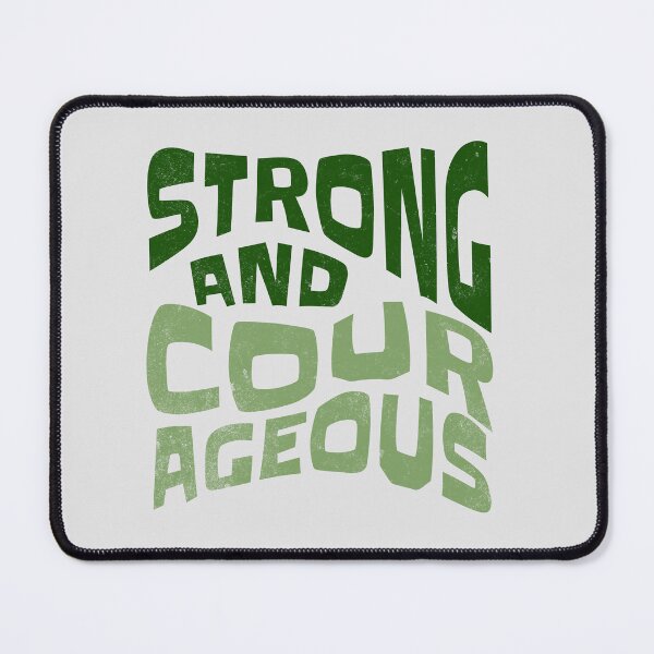 Item preview, I am Strong and courageous! designed and sold by Heaven Meets Earth.
